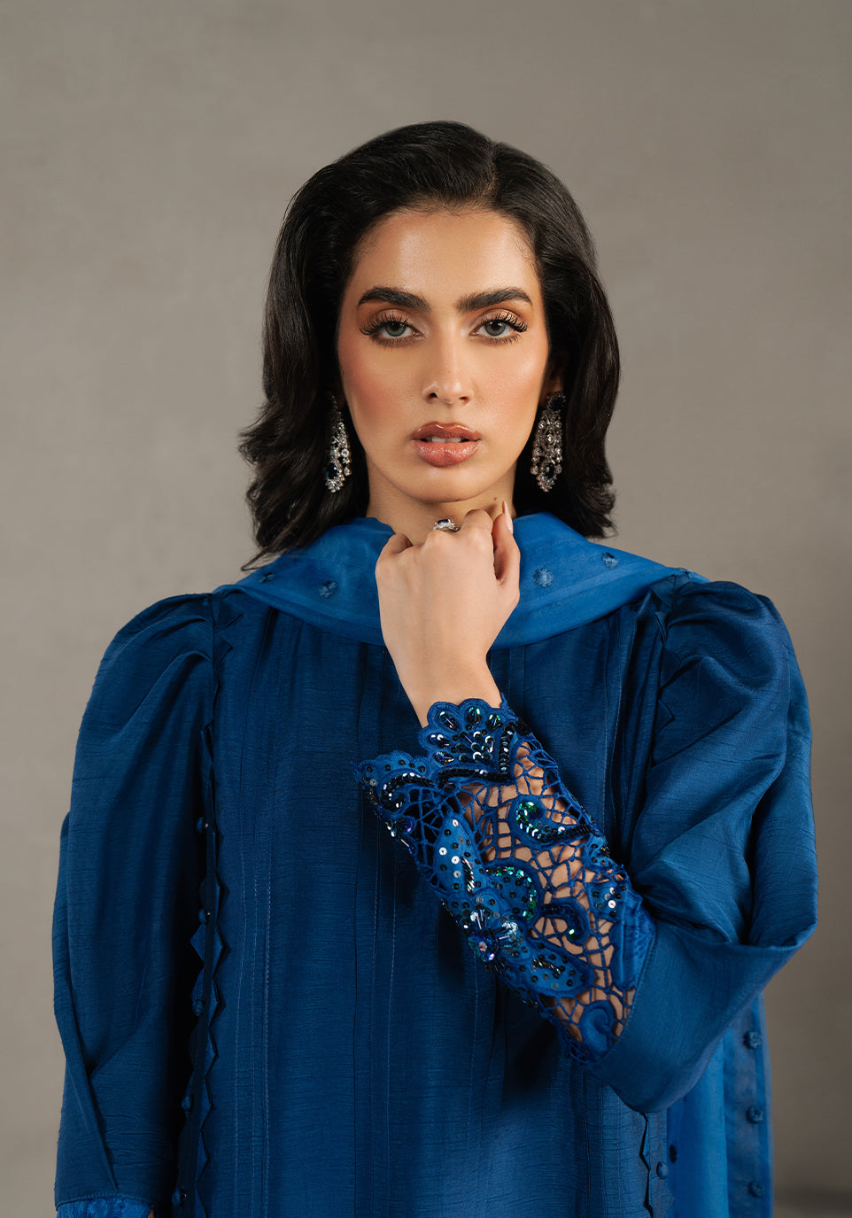Zarqash | Silk Edit | ZQS 016 CARINA by Zarqash - Designer Dress - Type: Ladies Clothes - Available at Libayah - 100% Original