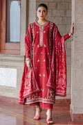 Cross Stitch | Satin De Luxe | RUBY WHISPER by Cross Stitch - Designer Dress - Type: Luxury - Available at Libayah - 100% Original