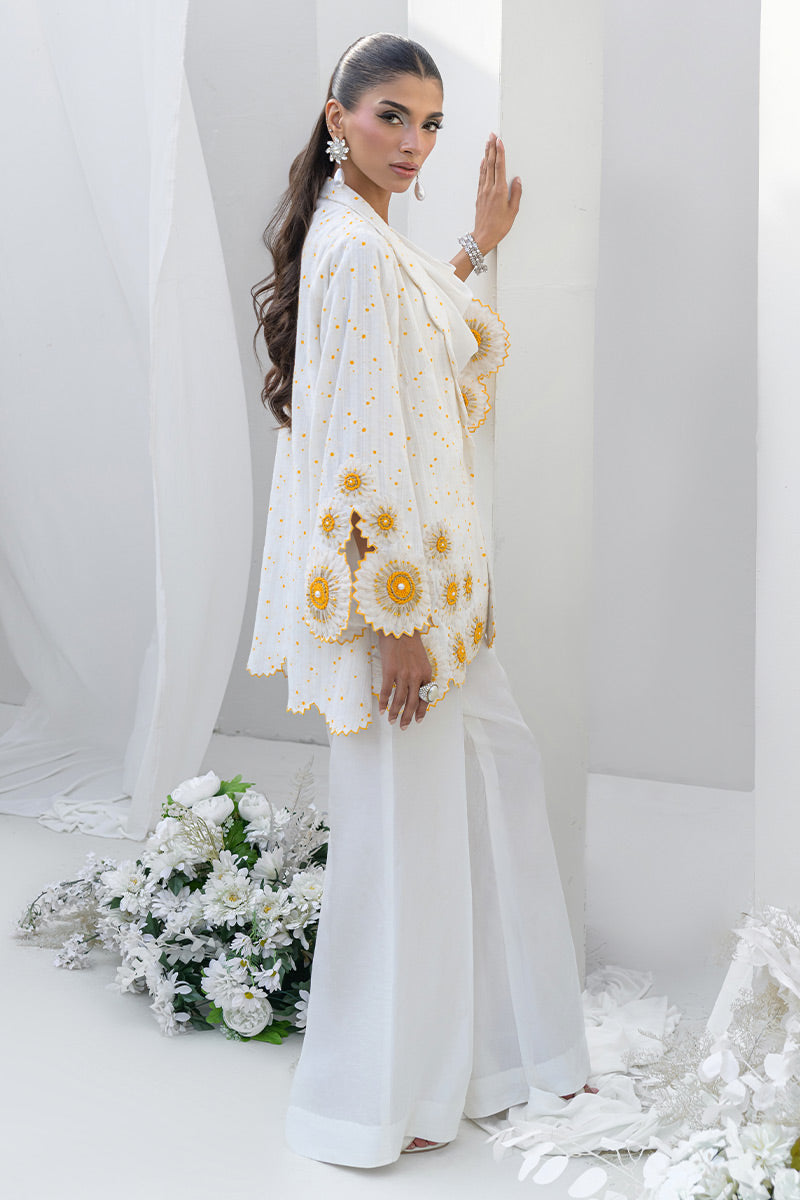 Chic Ophicial | Aarzu Luxe Pret | Sunkissed Sunflower by Chic Ophicial - Designer Dress  - Type : Ladies Clothes - Available at Libayah - 100% Original 