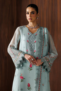 Baroque | Formals Collection | EMBROIDERED CHIFFON UF-4438 by Baroque - Designer Dress  - Type : Ladies Clothes - Available at Libayah - 100% Original 