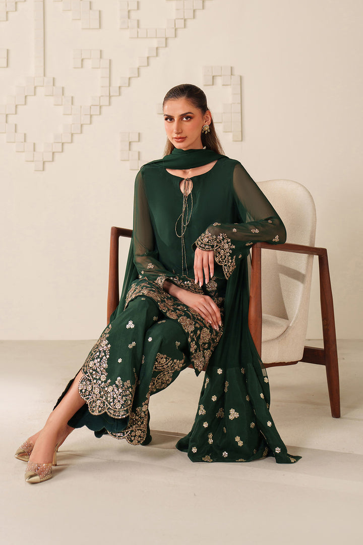 Iznik | Chinon Chiffon | UE-619 by Iznik - Designer Dress  - Type : Ladies Clothes - Available at Libayah - 100% Original 