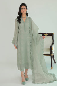 Baroque | Formals Collection | EMBROIDERED CHIFFON UF-234 by Baroque - Designer Dress  - Type : Ladies Clothes - Available at Libayah - 100% Original 