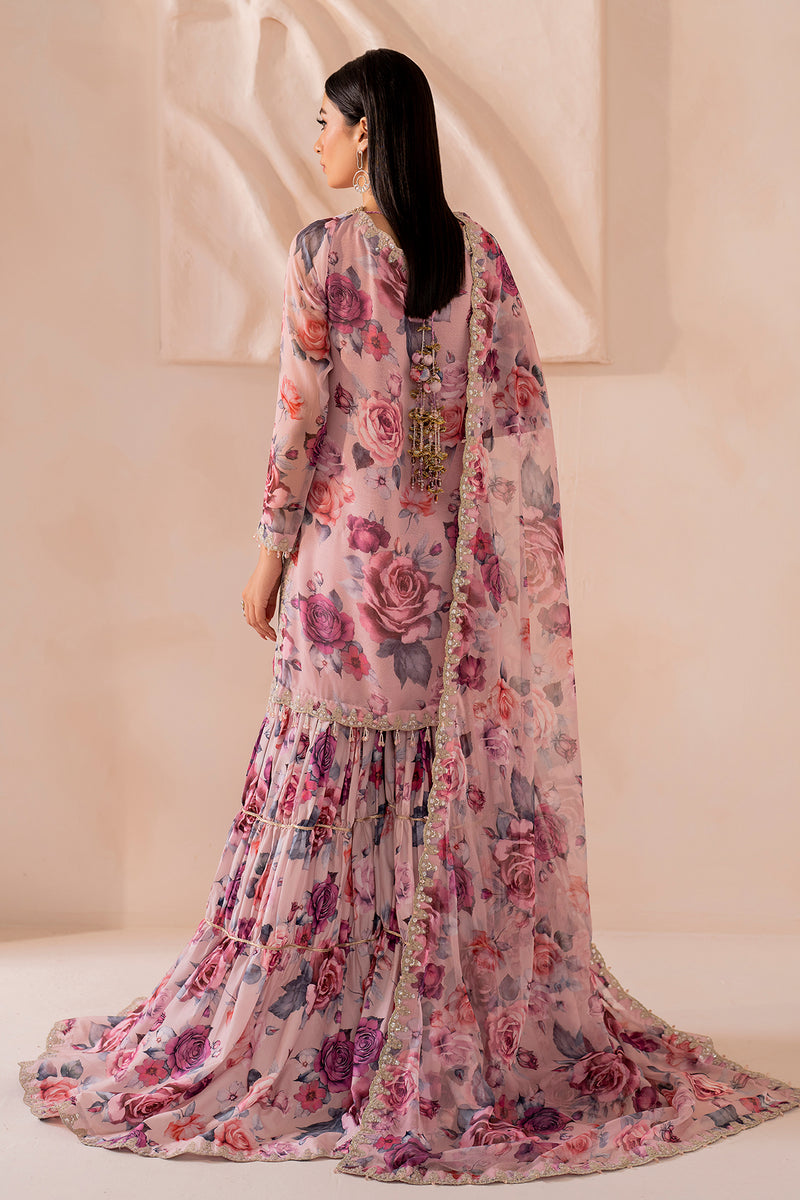 Baroque | Formal Collection | CHIFFON UF-708 by Baroque - Designer Dress - Type: Ladies Clothes - Available at Libayah - 100% Original