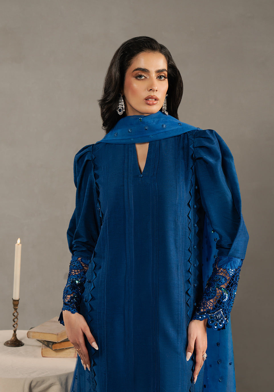 Zarqash | Silk Edit | ZQS 016 CARINA by Zarqash - Designer Dress - Type: Ladies Clothes - Available at Libayah - 100% Original