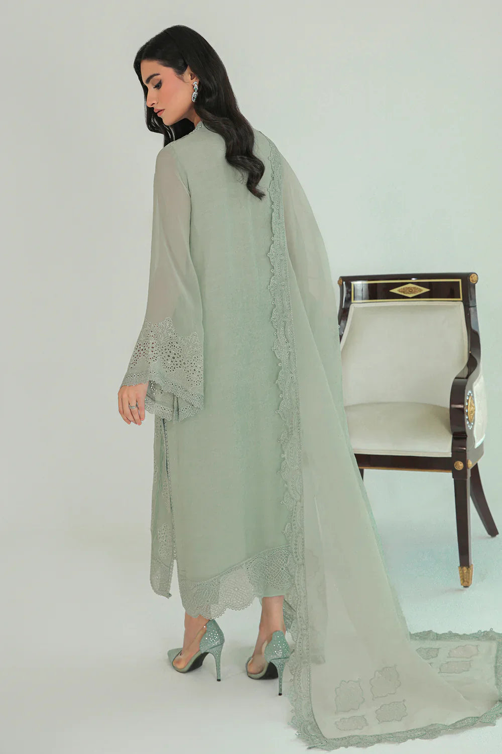 Baroque | Formals Collection | UF-234 by Baroque - Designer Dress - Type: Ladies Clothes - Available at Libayah - 100% Original