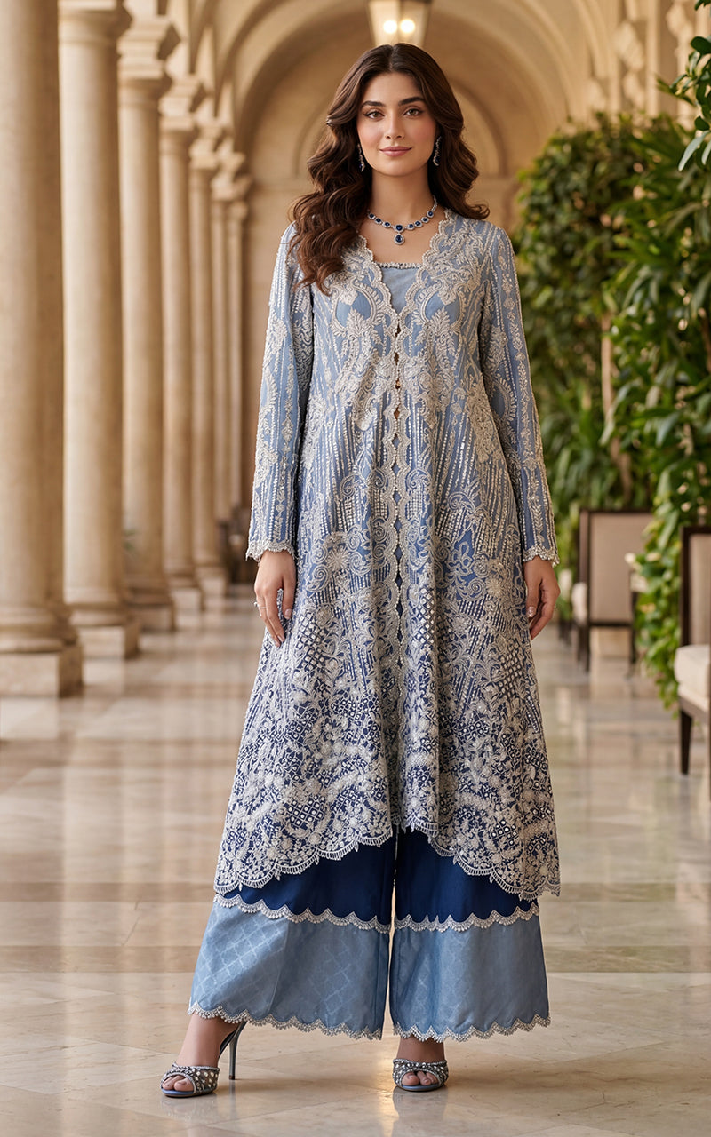 Threads and Motifs | Formal Outfits | 10610 by Threads and Motifs - Designer Dress  - Type : Ladies Clothes - Available at Libayah - 100% Original 