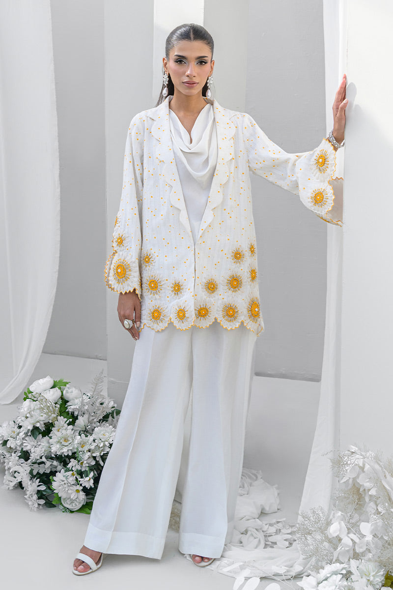 Chic Ophicial | Aarzu Luxe Pret | Sunkissed Sunflower by Chic Ophicial - Designer Dress  - Type : Ladies Clothes - Available at Libayah - 100% Original 