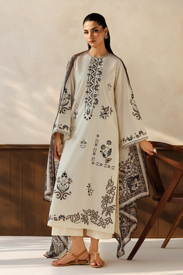 Baroque | Luxury Summer Pret | UF-4504 by Baroque - Designer Dress  - Type : Ladies Clothes - Available at Libayah - 100% Original 