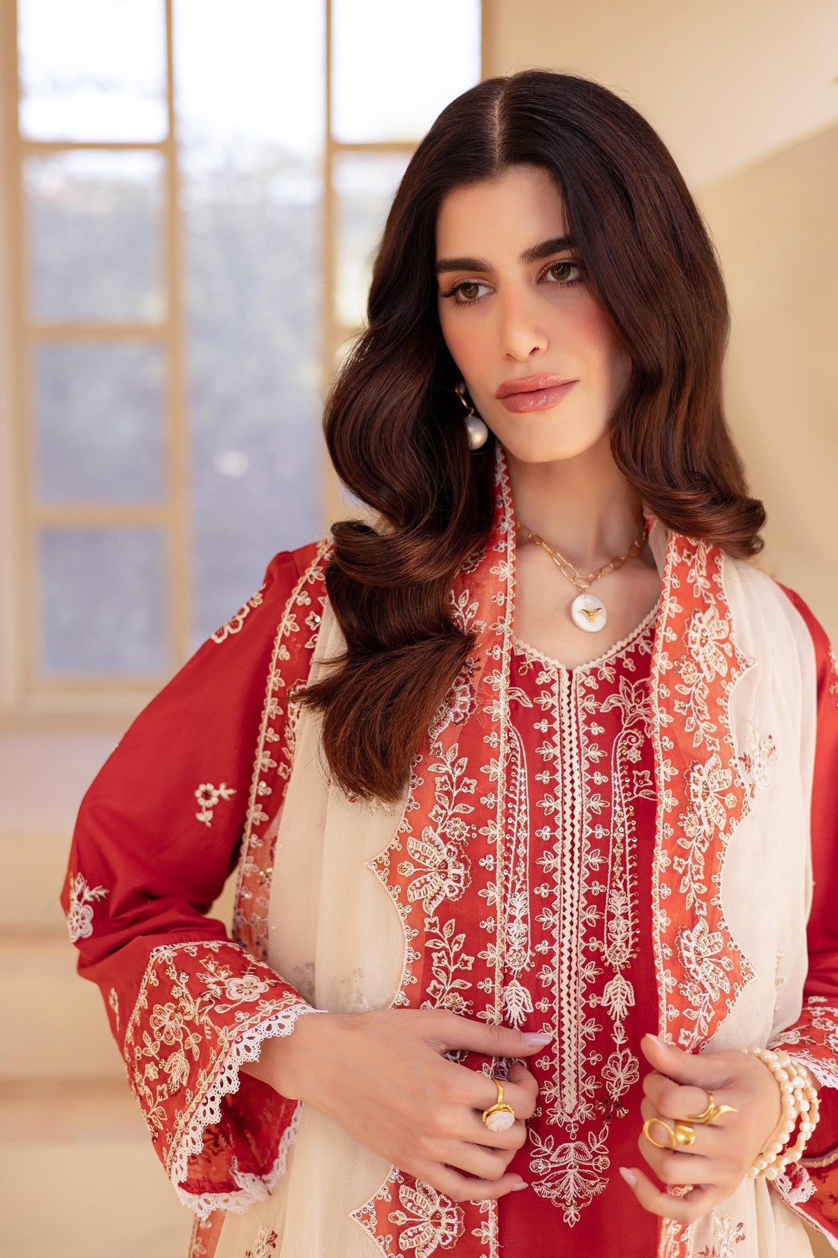 Batik | Cyra Luxury Solids | Petrichor by Batik - Designer Dress - Type: Ladies Clothes - Available at Libayah - 100% Original