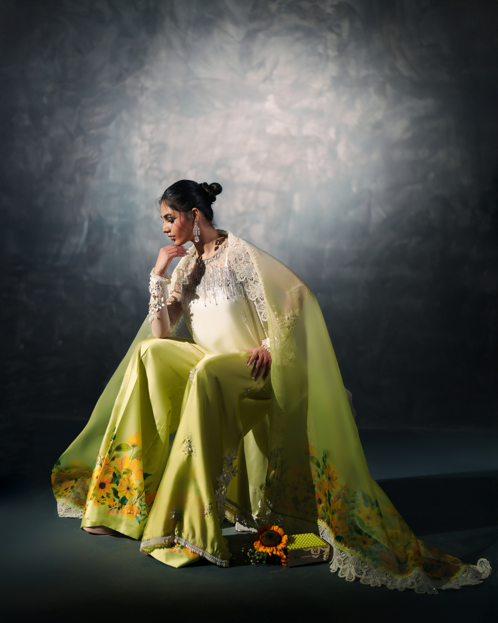 Vasal | Zyra Luxe Pret 26 | Saffron Mist by Vasal - Designer Dress  - Type : Ladies Clothes - Available at Libayah - 100% Original 