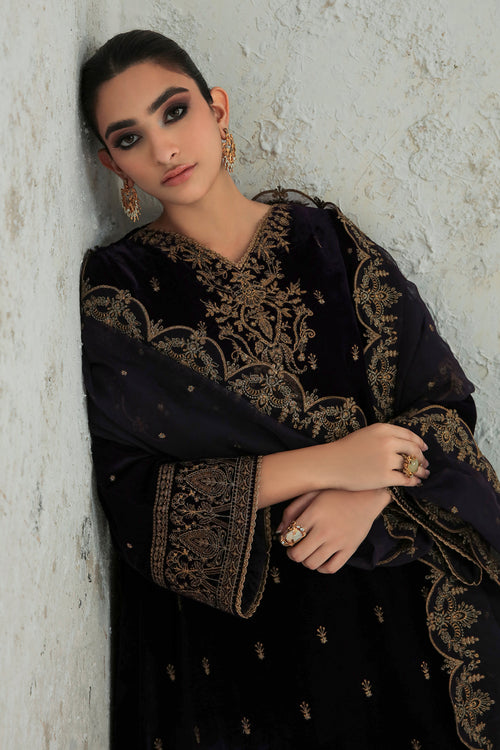 Baroque | Velvet 25 | UF-239 by Baroque - Designer Dress  - Type : Ladies Clothes - Available at Libayah - 100% Original 
