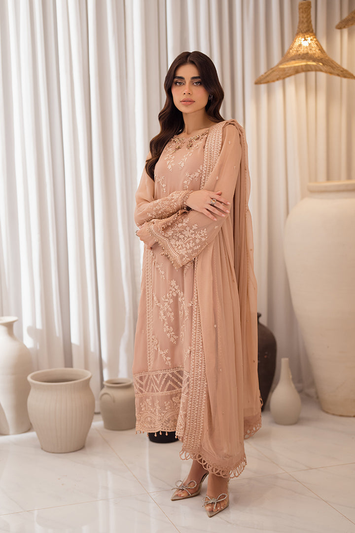 Azure | Ensembles Embroidered Formals | Beige Bliss by Azure - Designer Dress - Type: Ladies Clothes - Available at Libayah - 100% Original