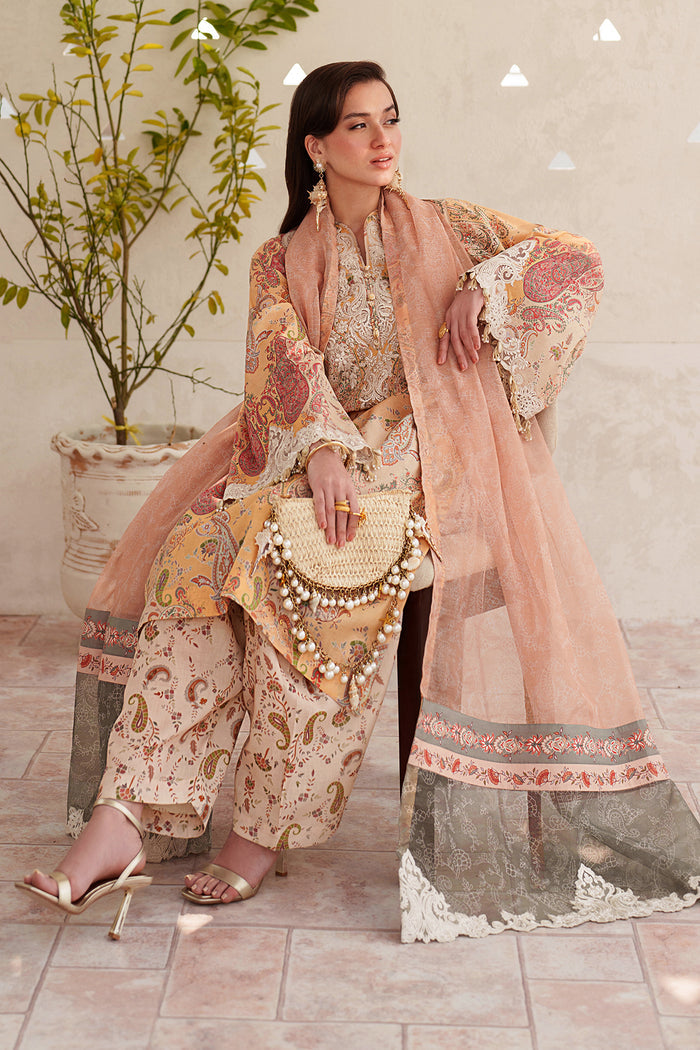 Baroque | Luxury Pret Summer | UF-4403 - Designer Dress - Type : Ladies Clothes - Available at Libayah - 100% Original