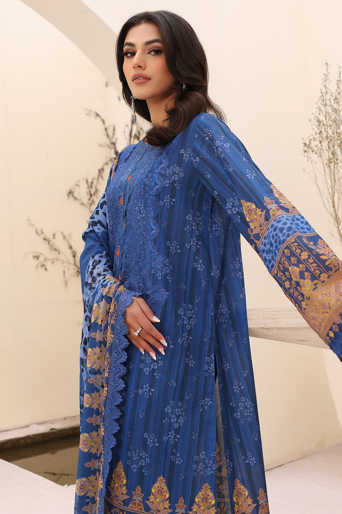 Charizma | Naranji Embroidered Lawn 24 | CN4-005 by Charizma - Designer Dress - Type: Ladies Clothes - Available at Libayah - 100% Original