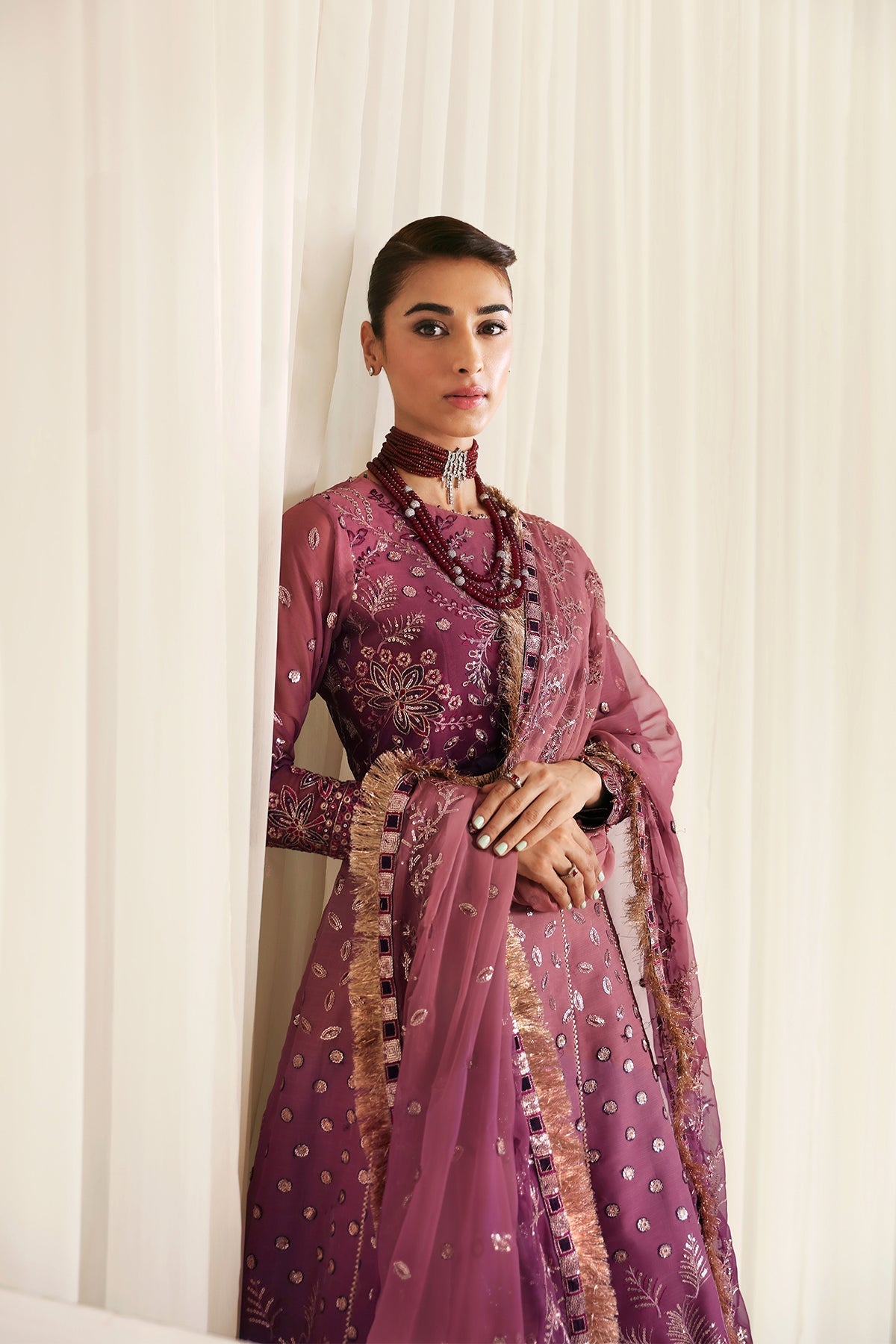 Alizeh | La Ruha Wedding Formals | AF-CH-2178-Opal by Alizeh - Designer Dress - Type: Formal - Available at Libayah - 100% Original