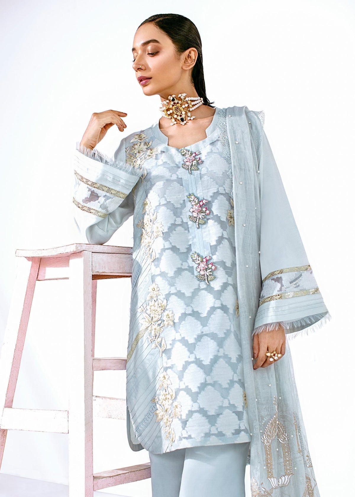 Saira Shakira | Luxury Pret | Elena by Saira Shakira - Designer Dress  - Type : Ladies Clothes - Available at Libayah - 100% Original 