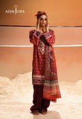 Asim Jofa | Summer Rhapsody | AJUBU-26 Printed Embroidered Lawn by Asim Jofa - Designer Dress  - Type : Ladies Clothes - Available at Libayah - 100% Original 