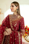 Qalamkar | Dilnaz Wedding Formals | DN-03 ZAINA by Qalamkar - Designer Dress  - Type : Wedding Dress - Available at Libayah - 100% Original 
