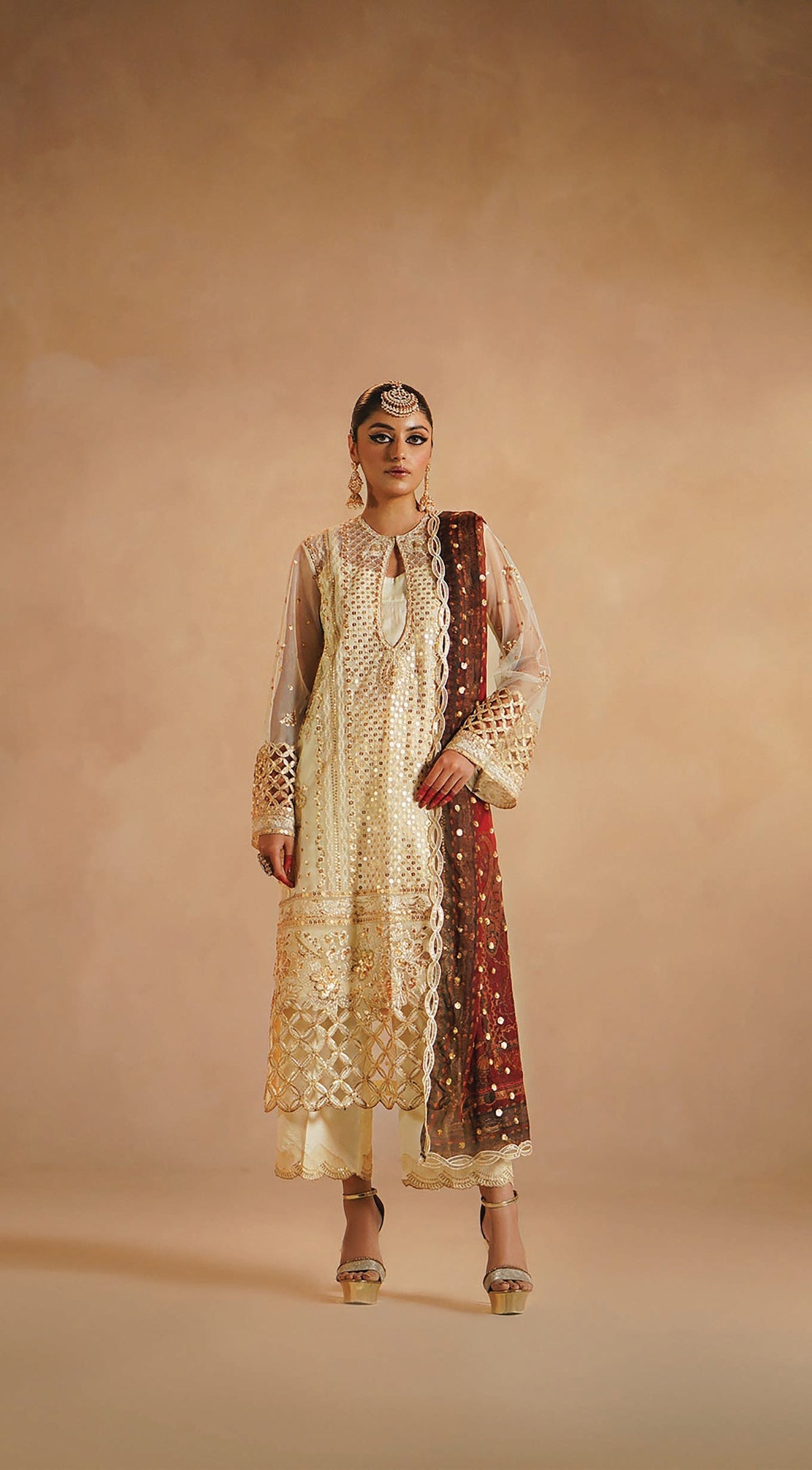 Myeesha | Nayab Formals | Dur-e-Najaf by Myeesha - Designer Dress - Type: Ladies Clothes - Available at Libayah - 100% Original