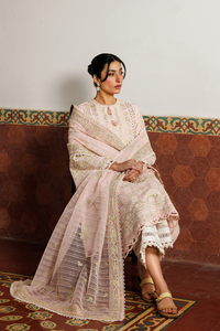 Emaan Adeel | Mirabelle Festive Luxury Lawn | ORCHID ROYALE by Emaan Adeel - Designer Dress  - Type : Ladies Clothes - Available at Libayah - 100% Original 