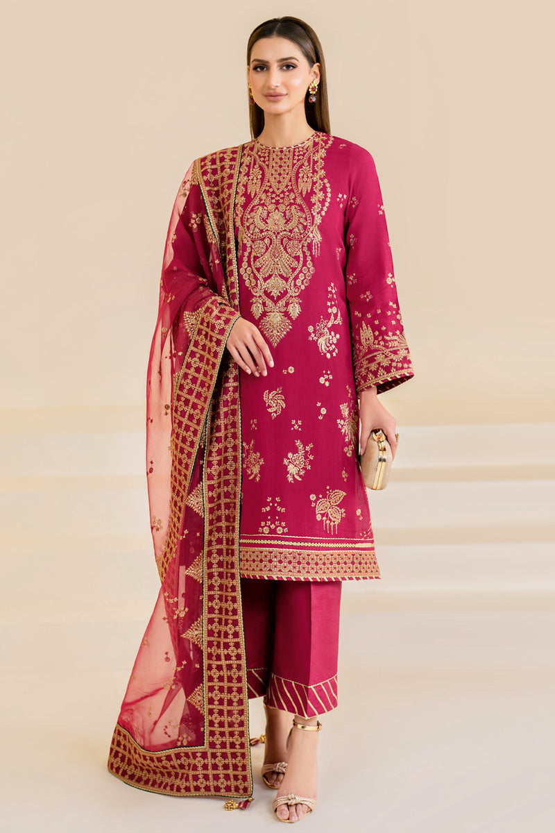 Jazmin | Formals Collection | Raw Silk UR-7022 by Jazmin - Designer Dress - Type: Ladies Clothes - Available at Libayah - 100% Original