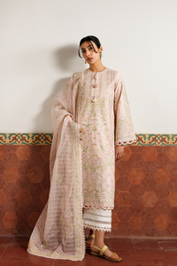 Emaan Adeel | Mirabelle Festive Luxury Lawn | ORCHID ROYALE by Emaan Adeel - Designer Dress  - Type : Ladies Clothes - Available at Libayah - 100% Original 