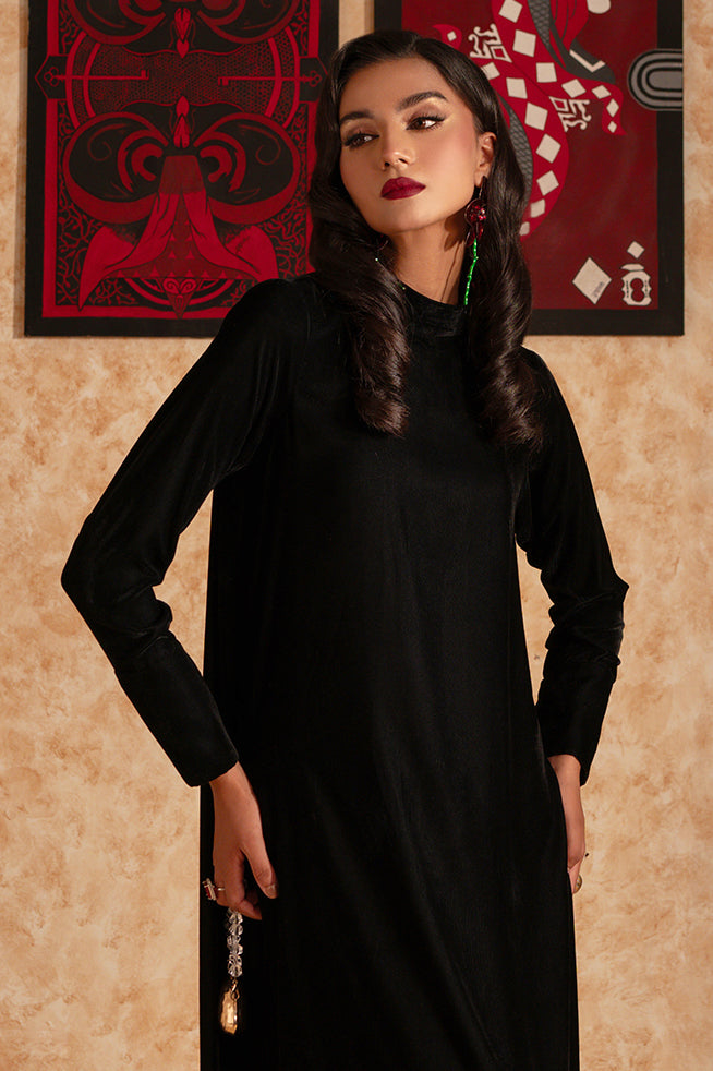 Fozia Khalid | Velvet Deck | Shadow by Fozia Khalid - Designer Dress - Type: Formal - Available at Libayah - 100% Original
