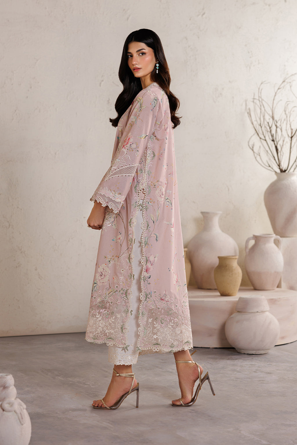 Iznik | Festive lawn 26 | IBE-12 Embroidered Lawn by Iznik - Designer Dress  - Type : Ladies Clothes - Available at Libayah - 100% Original 