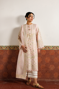 Emaan Adeel | Mirabelle Festive Luxury Lawn | ORCHID ROYALE by Emaan Adeel - Designer Dress  - Type : Ladies Clothes - Available at Libayah - 100% Original 