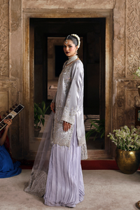 Emaan Adeel | Romansiyyah Luxury Formals | AABROO by Emaan Adeel - Designer Dress  - Type : Ladies Clothes - Available at Libayah - 100% Original 