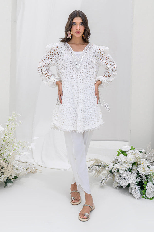 Chic Ophicial |  Aarzu Luxe Pret | Snow Flake by Chic Ophicial - Designer Dress  - Type : Ladies Clothes - Available at Libayah - 100% Original 