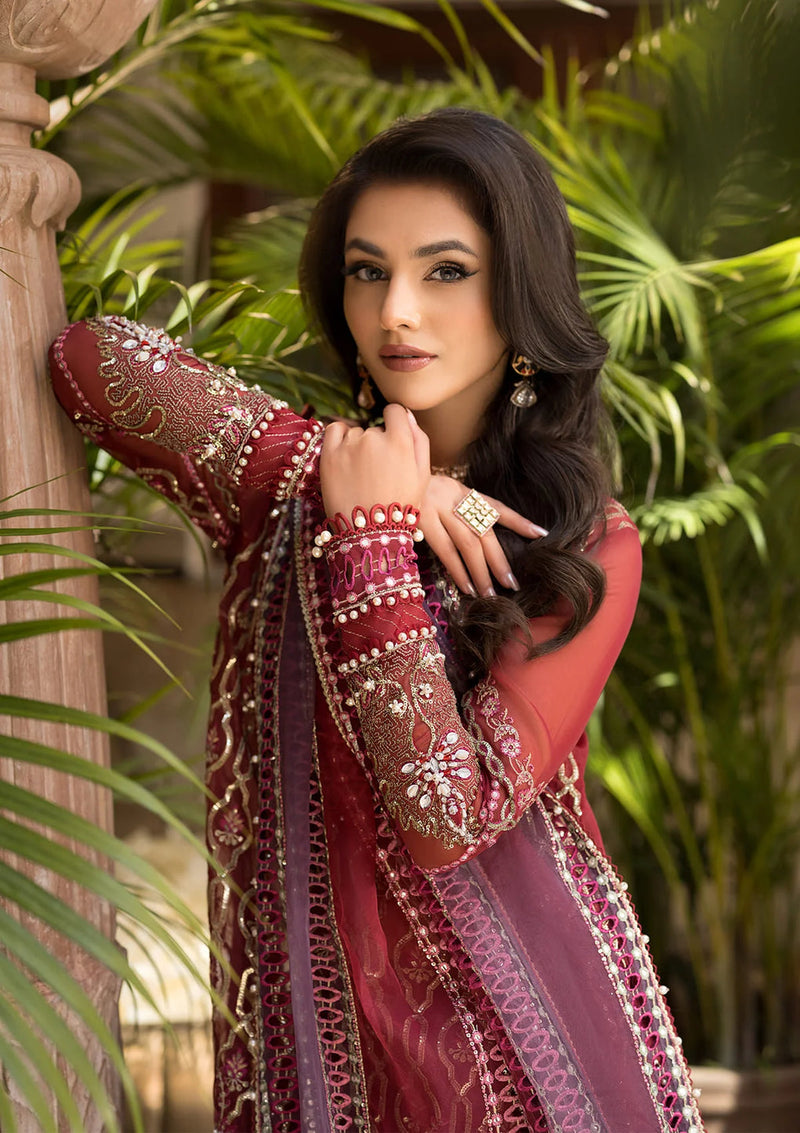 Elaf Premium | Formal Handwork Collection | EFH-06 GHAZAL by Elaf Premium - Designer Dress - Type: Ladies Clothes - Available at Libayah - 100% Original