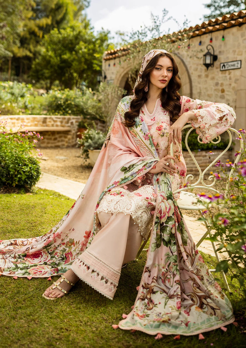 Elaf Premium | Print Chikankari 25 | ELK-04B TRUE LOVE by Elaf Premium - Designer Dress - Type: Ladies Clothes - Available at Libayah - 100% Original
