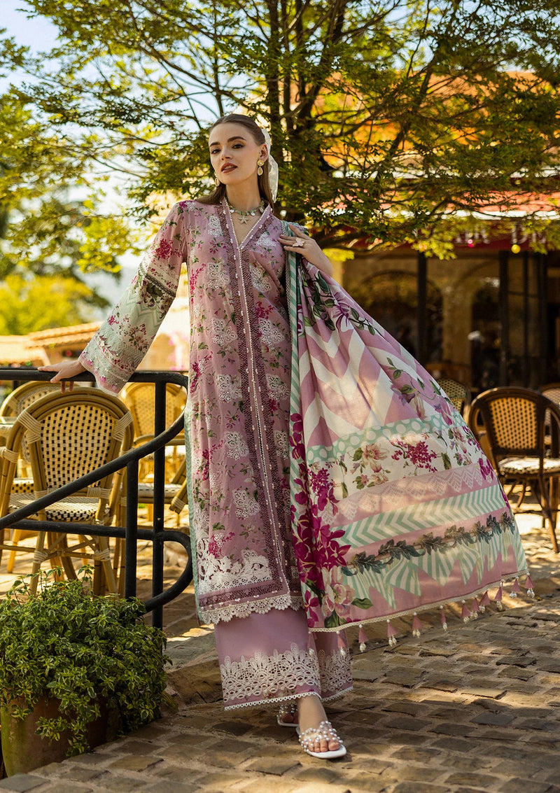 Elaf Premium | Print Chikankari 25 | ELK-05B FIA by Elaf Premium - Designer Dress - Type: Ladies Clothes - Available at Libayah - 100% Original