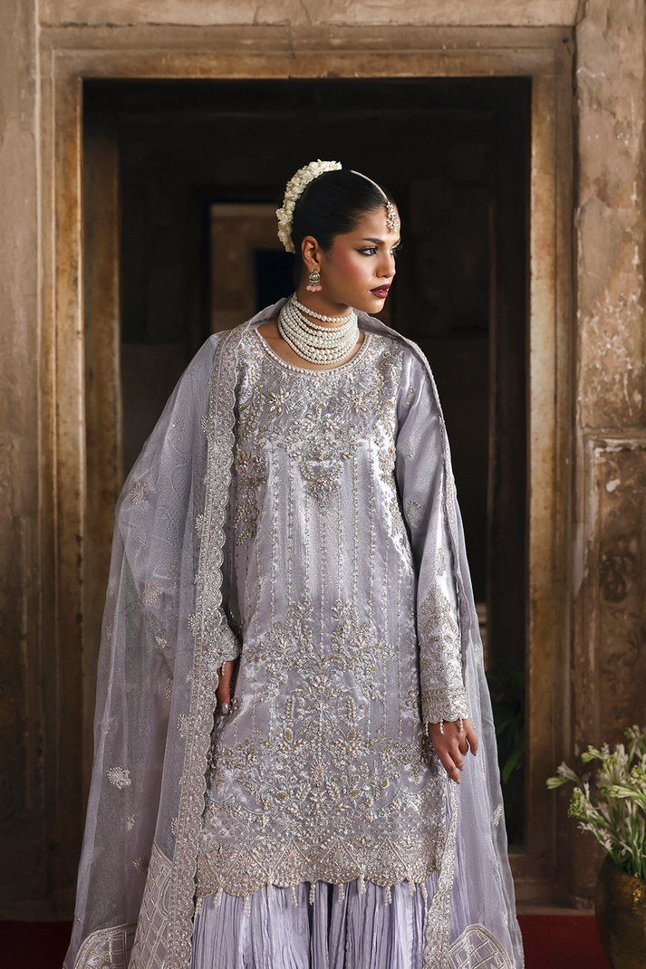 Emaan Adeel | Romansiyyah Luxury Formals | AABROO by Emaan Adeel - Designer Dress  - Type : Ladies Clothes - Available at Libayah - 100% Original 
