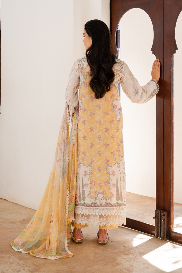 Aabyaan | Shezlin Chikankari 26 | NURAYA (AZ-10) by Aabyaan - Designer Dress - Type : Luxury Dress - Available at Libayah - 100% Original