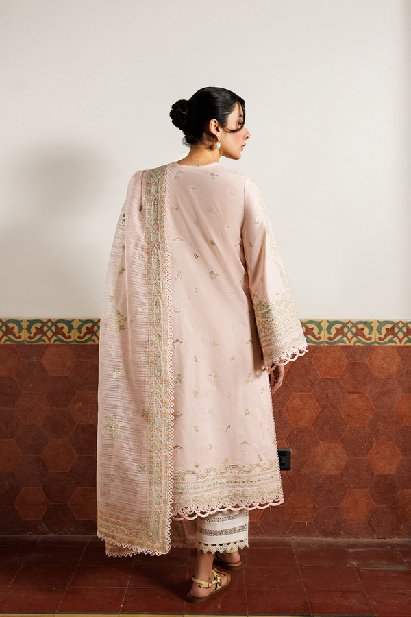 Emaan Adeel | Mirabelle Festive Luxury Lawn | ORCHID ROYALE by Emaan Adeel - Designer Dress  - Type : Ladies Clothes - Available at Libayah - 100% Original 