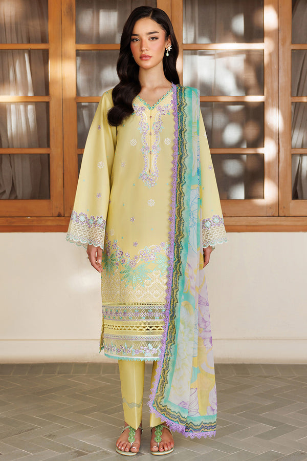 Farasha | Summer Weaves Embroidered Lawn | Daisy Dreams by Farasha - Designer Dress - Type: Ladies Clothes - Available at Libayah - 100% Original