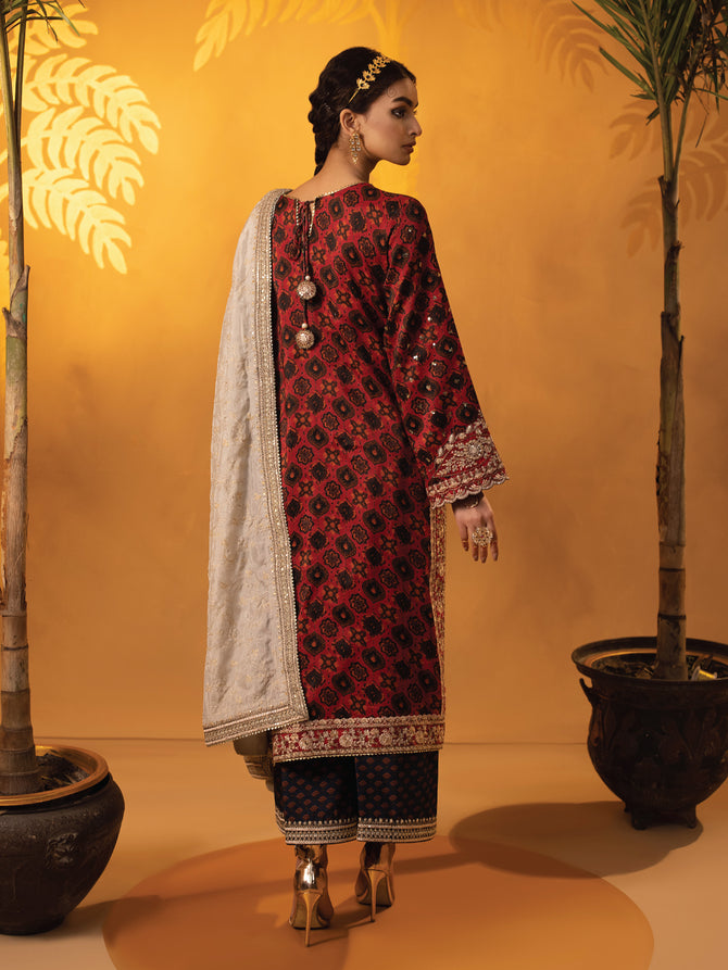 Faiza Faisal | Signature Pret Eid Edit |Carina by Faiza Faisal - Designer Dress - Type: Ladies Clothes - Available at Libayah - 100% Original