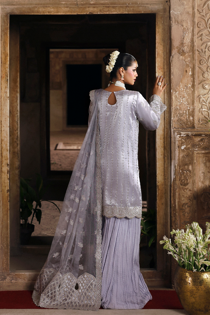 Emaan Adeel | Romansiyyah Luxury Formals | AABROO by Emaan Adeel - Designer Dress  - Type : Ladies Clothes - Available at Libayah - 100% Original 