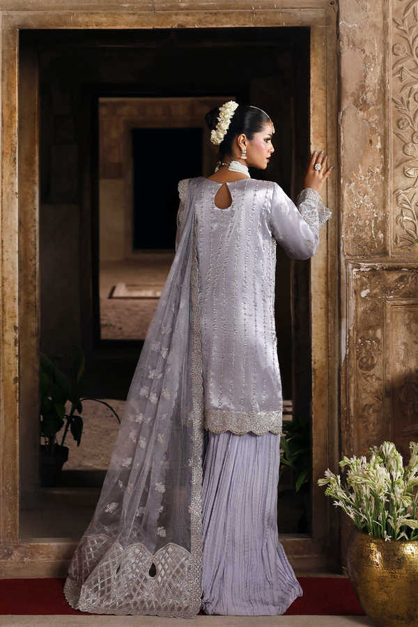 Emaan Adeel | Romansiyyah Luxury Formals | AABROO by Emaan Adeel - Designer Dress  - Type : Ladies Clothes - Available at Libayah - 100% Original 