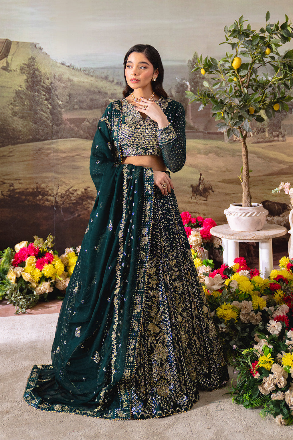 Neeshay | Dastaan Formals 25 | Shahnoor by Neeshay - Designer Dress  - Type : Ladies Clothes - Available at Libayah - 100% Original 