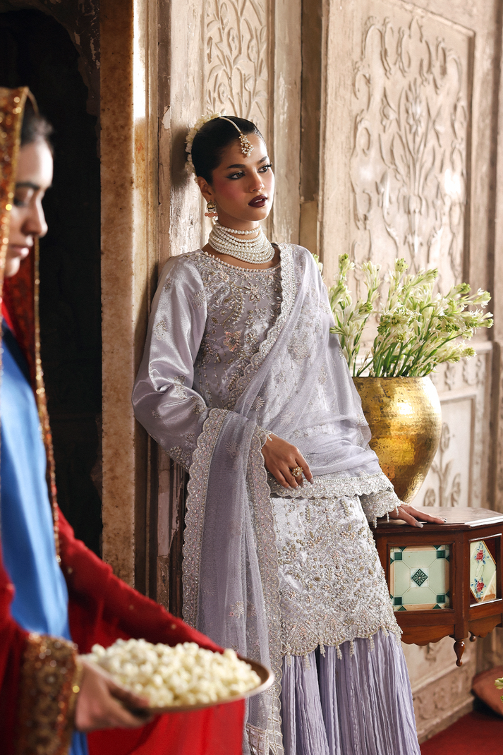 Emaan Adeel | Romansiyyah Luxury Formals | AABROO by Emaan Adeel - Designer Dress  - Type : Ladies Clothes - Available at Libayah - 100% Original 