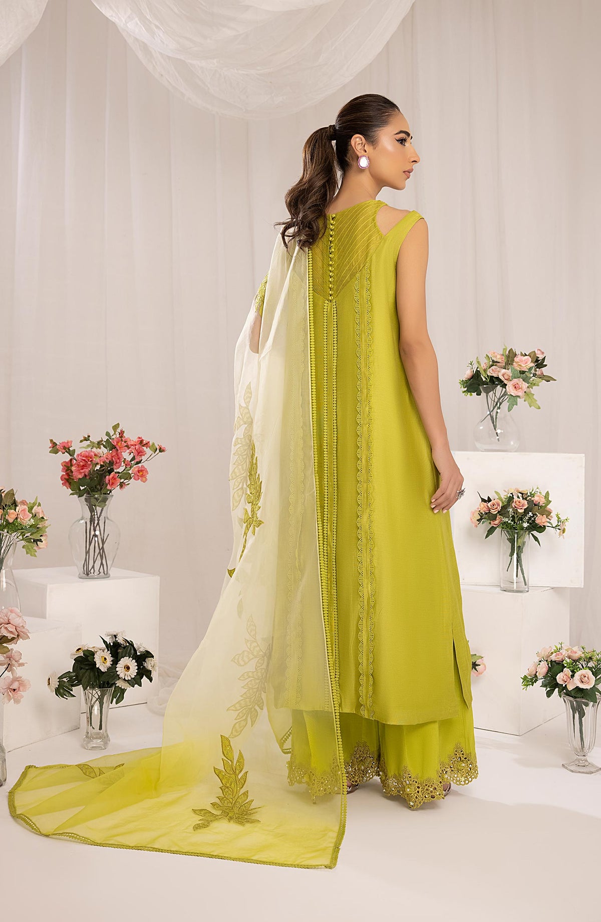 Mina Kashif | Luxury Pret | MK23-16 by Mina Kashif - Designer Dress - Type: Formal - Available at Libayah - 100% Original