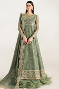 Farasha | Fiorella Formals | Olive Aura by Farasha - Designer Dress  - Type : Ladies Clothes - Available at Libayah - 100% Original 