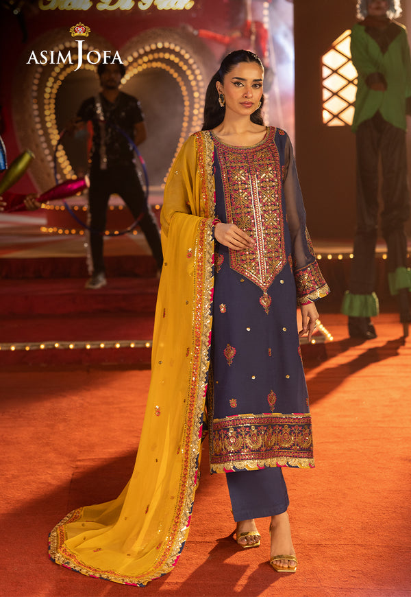 Asim Jofa | Festive Collection 25 | AJLF-16 by Asim Jofa - Designer Dress - Type: Ladies Clothes - Available at Libayah - 100% Original