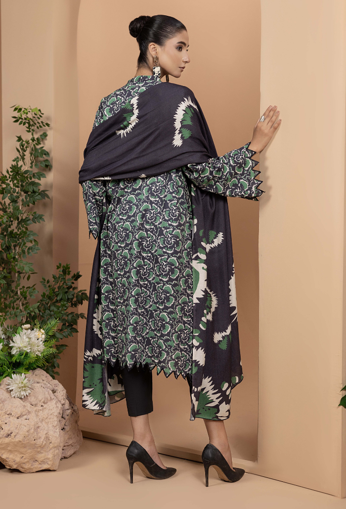 Humdum | Zara Winter 24 | Zara - D04 by HumDum - Designer Dress - Type: Casuals - Available at Libayah - 100% Original