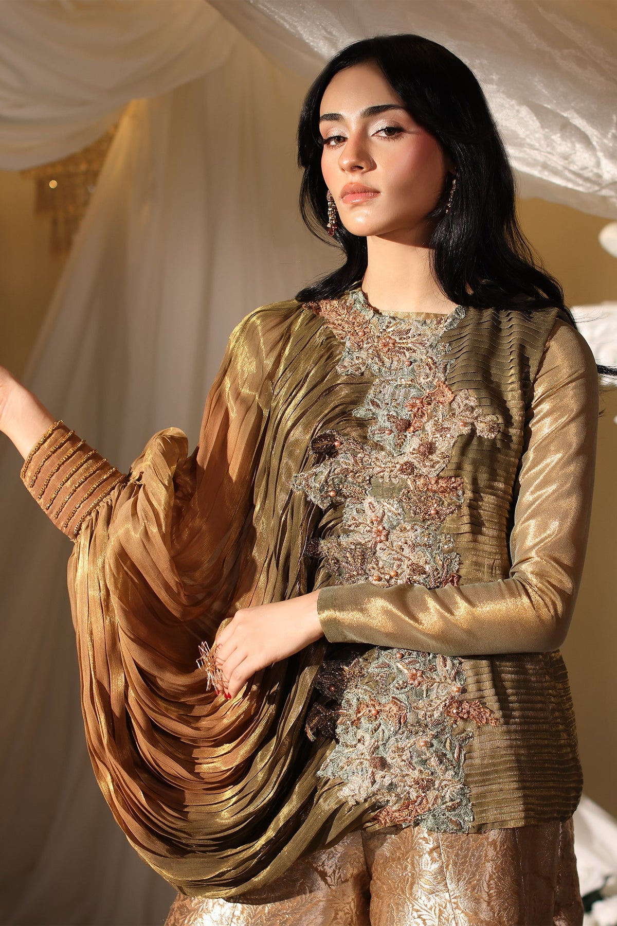 Musferah Saad | Casa Blance |Avant Garde by Musferah Saad - Designer Dress  - Type : Ladies Clothes - Available at Libayah - 100% Original 
