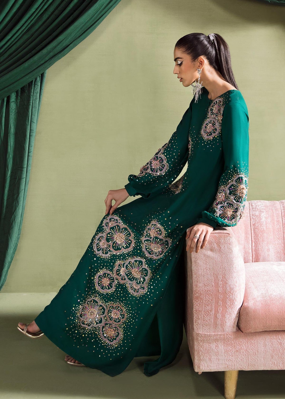 Kanwal Malik | Wedding Formals and Bridals | OLIVIA by Kanwal Malik - Designer Dress - Type: Ladies Clothes - Available at Libayah - 100% Original