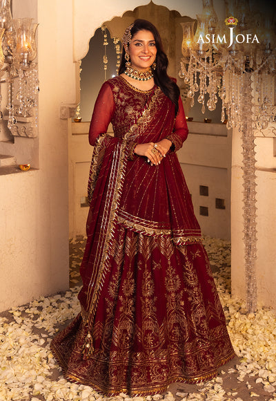 Asim Jofa | Shehnai Festive Collection | AJSH-16 by Asim Jofa - Designer Dress - Type: Ladies Clothes - Available at Libayah - 100% Original
